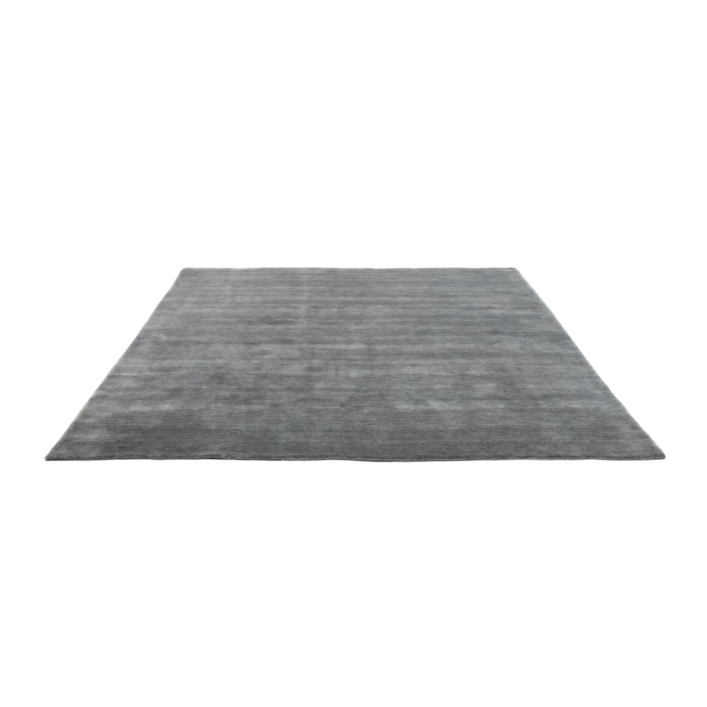 Gabbeh Teppich - Loribaft Softy quadratisch  - 250 x 250 cm - grau