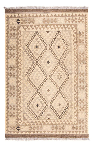 Kelim Teppich - Splash 190 x 130 cm - beige