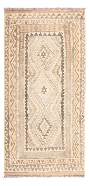 Kelim Teppich - Splash 203 x 121 cm - beige