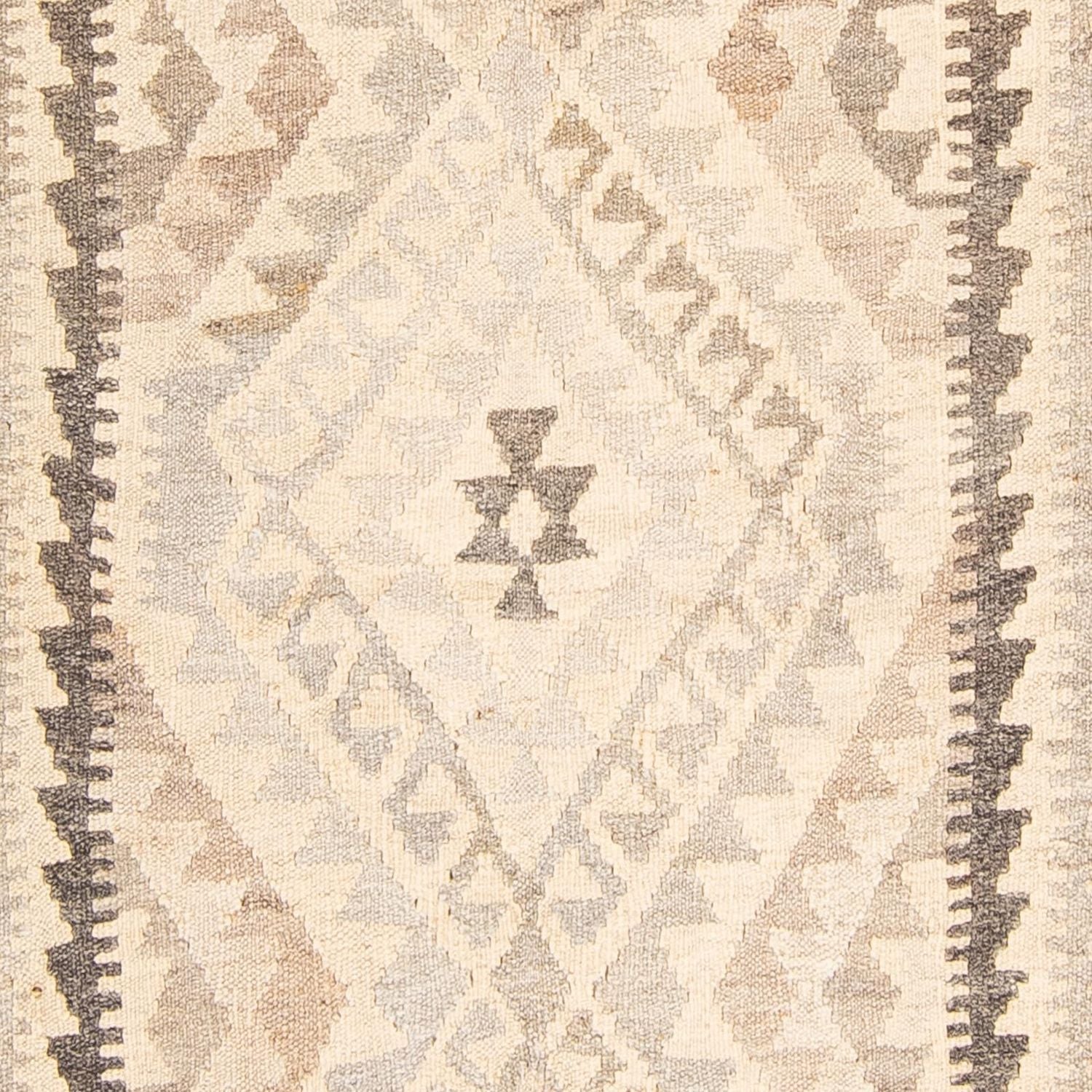 Kelim Teppich - Splash 203 x 121 cm - beige