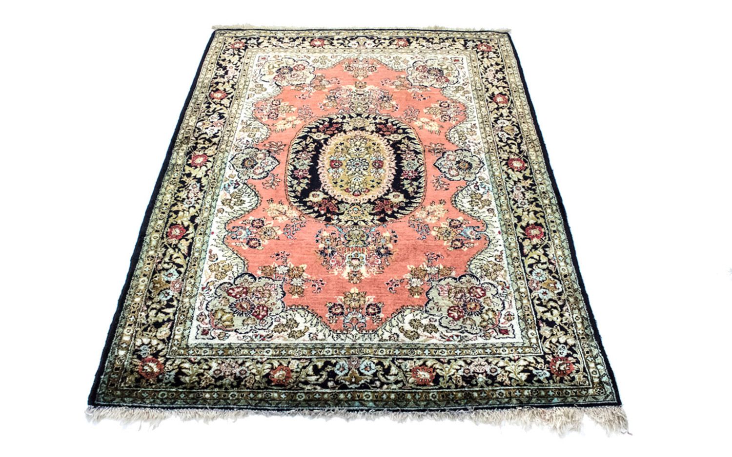 Seidenteppich - Kayseri 155 x 110 cm Teppichbrücke