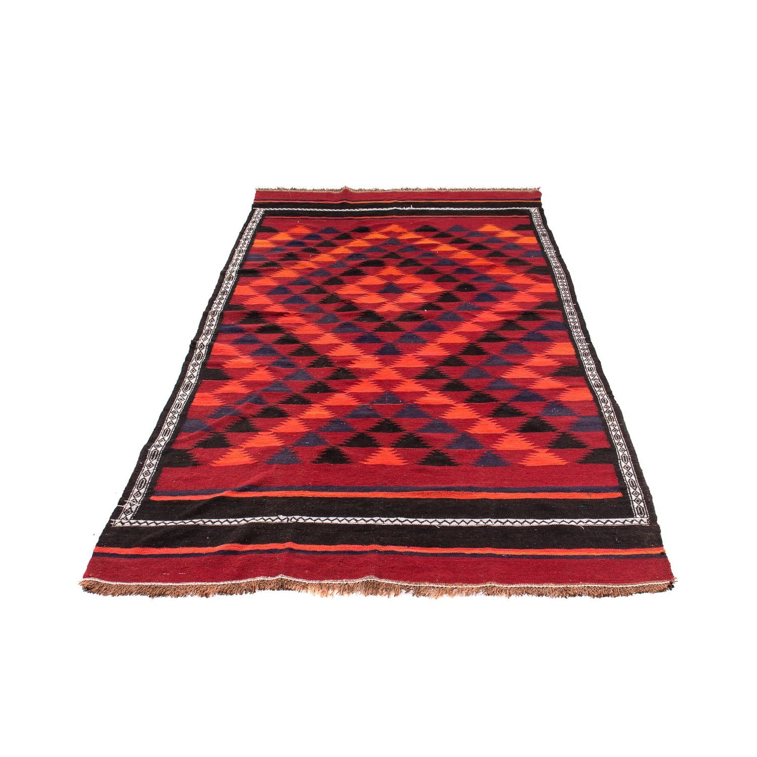 Kelim Teppich - Old 280 x 145 cm - mehrfarbig