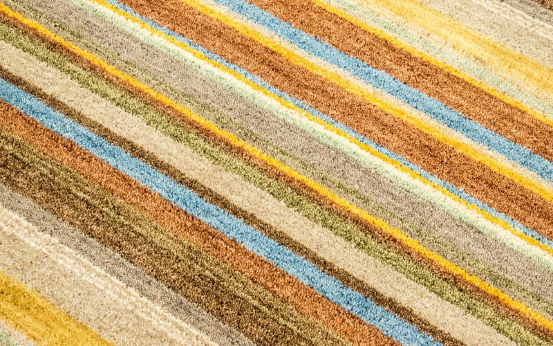 Wollteppich 225 x 162 cm Teppich Wohnzimmer