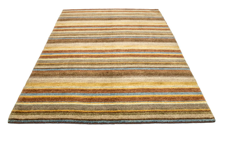 Wollteppich 225 x 162 cm Teppich Wohnzimmer