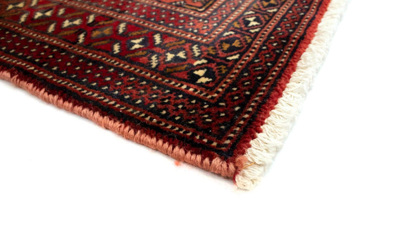 Turkaman Teppich 100 x 50 cm - rot
