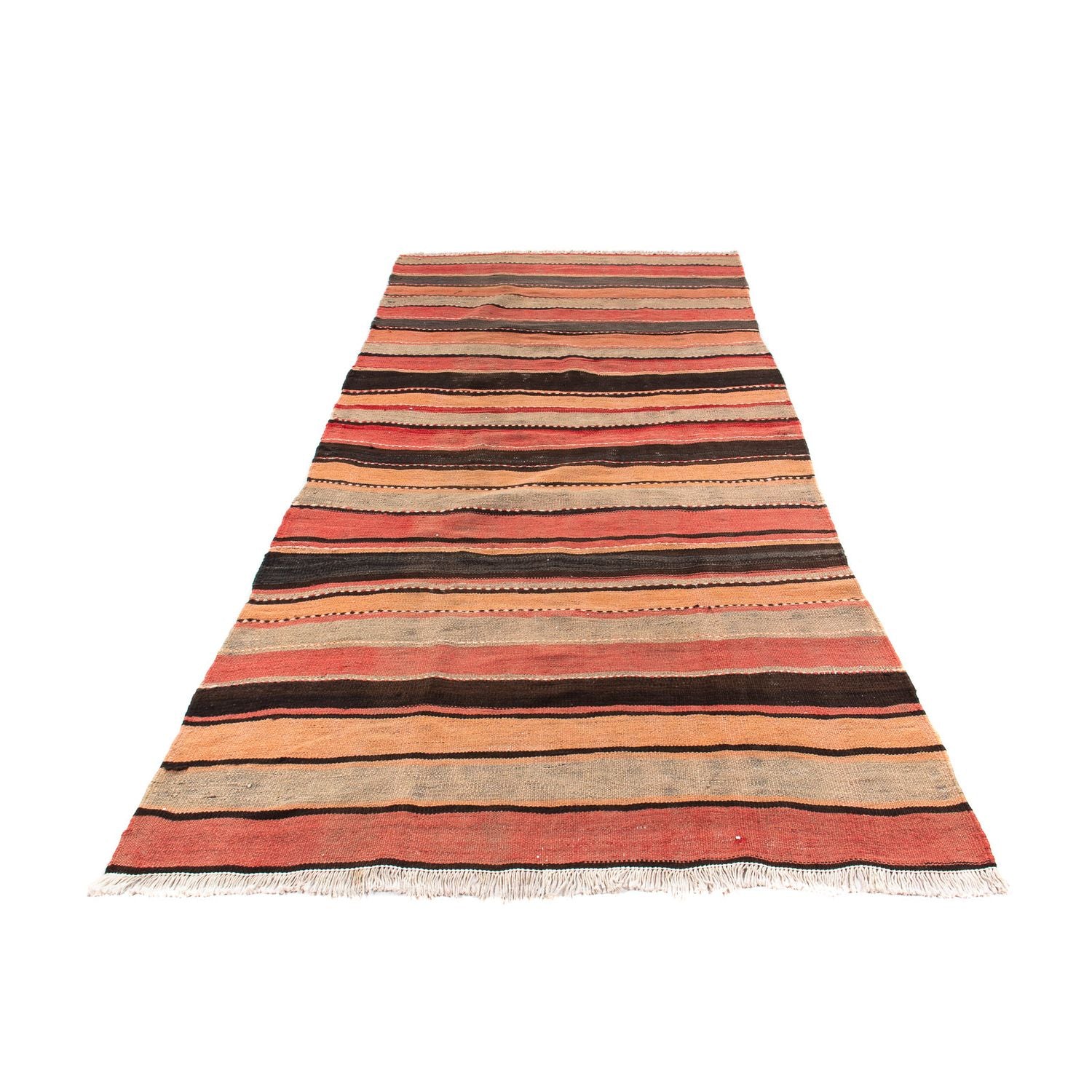Kelim Teppich - Old 255 x 130 cm - mehrfarbig