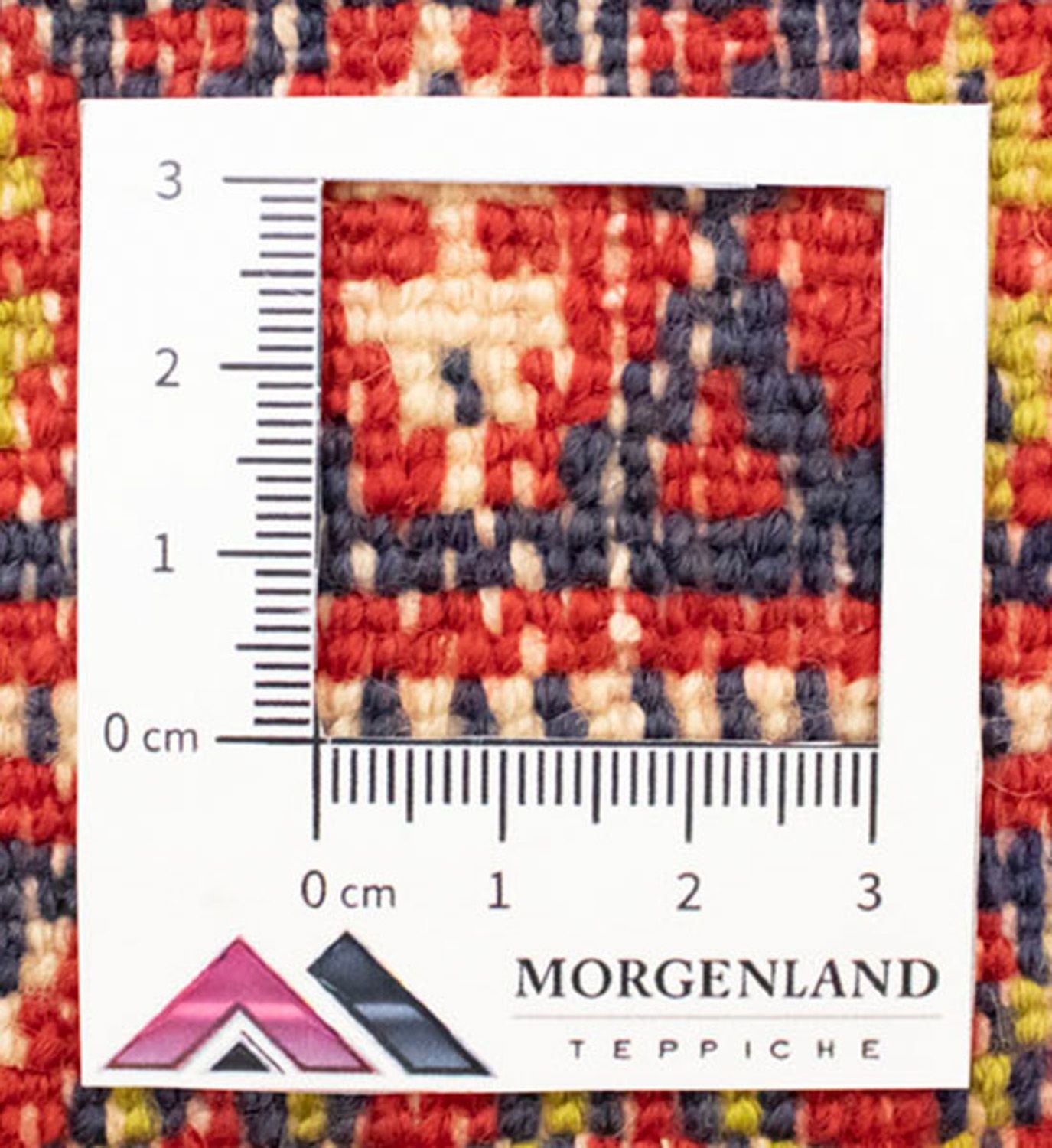 Turkaman Teppich 100 x 50 cm - rot