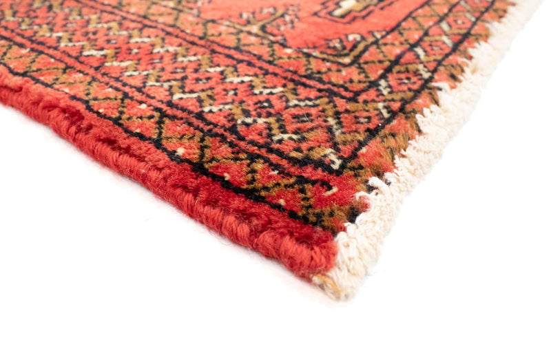 Turkaman Teppich 100 x 50 cm - rot