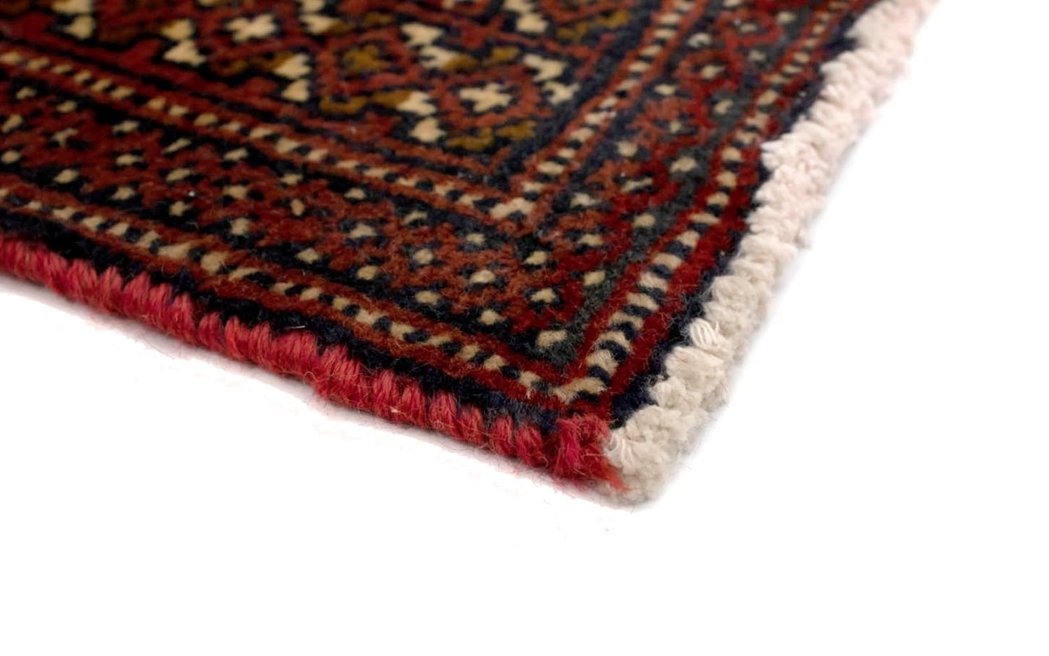 Turkaman Teppich 100 x 50 cm - rot