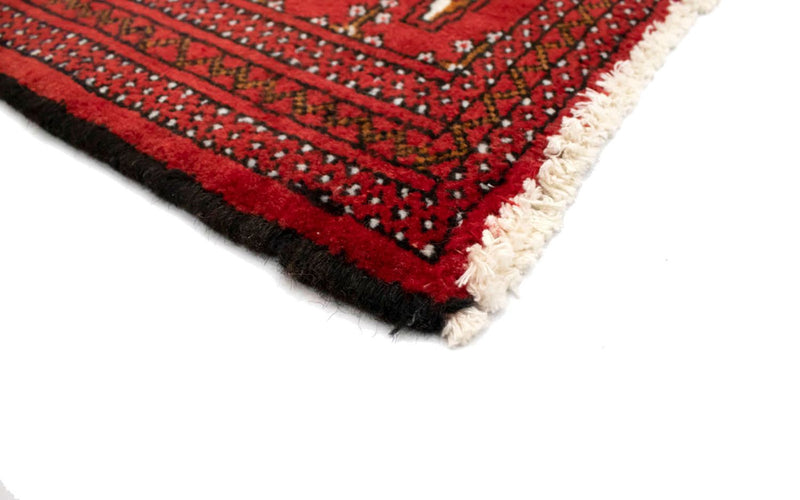 Turkaman Teppich 100 x 50 cm - rot