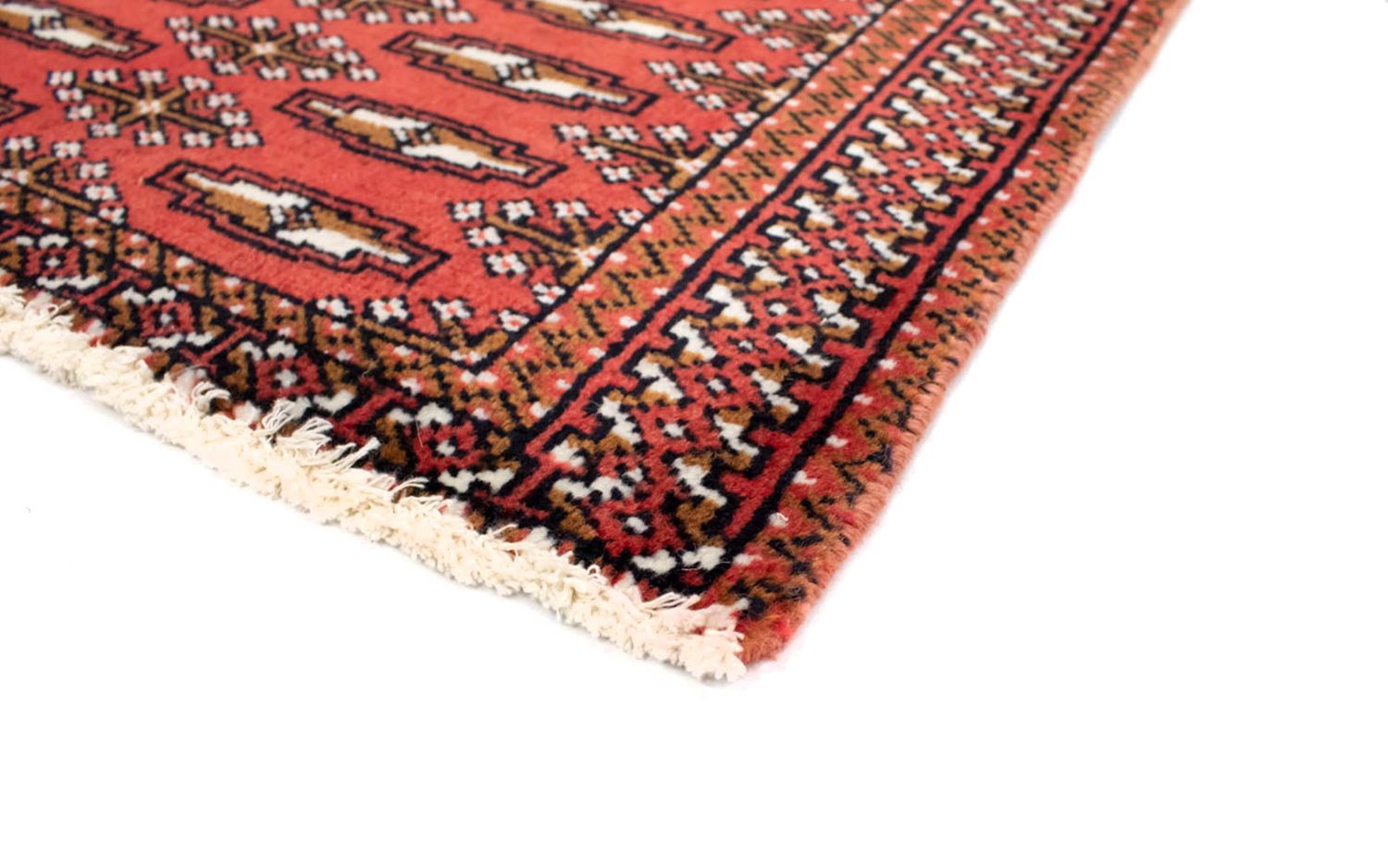 Turkaman Teppich 100 x 50 cm - rot