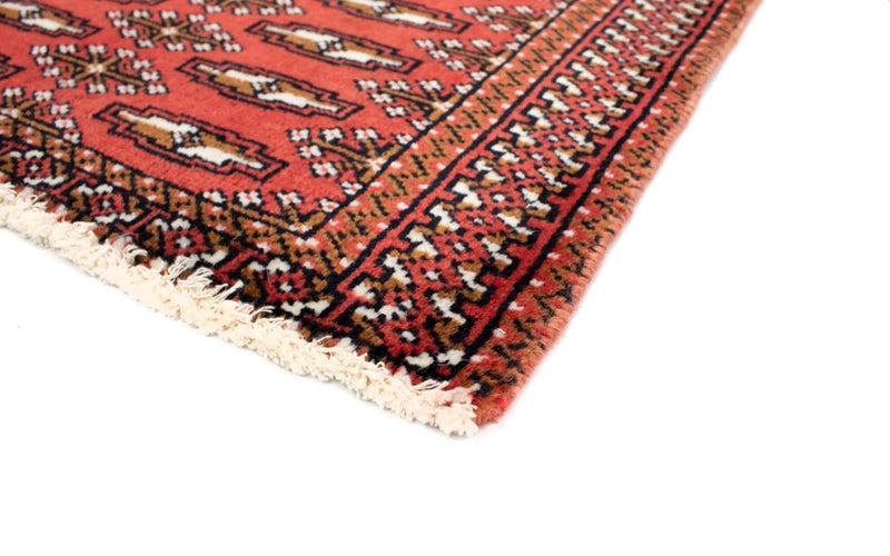 Turkaman Teppich 100 x 50 cm - rot