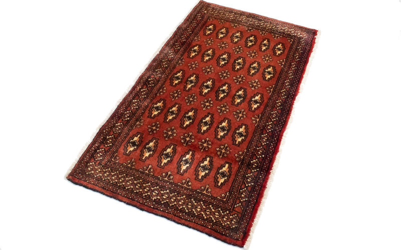 Turkaman Teppich 130 x 60 cm - rot
