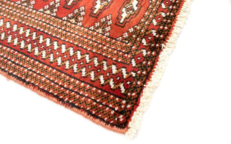 Turkaman Teppich 130 x 60 cm - rot