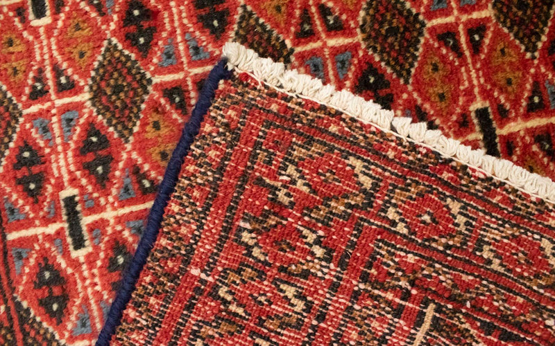 Turkaman Teppich 130 x 60 cm - orange