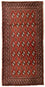 Turkaman Teppich 130 x 60 cm - rot