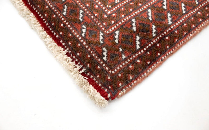 Turkaman Teppich 130 x 60 cm - rot