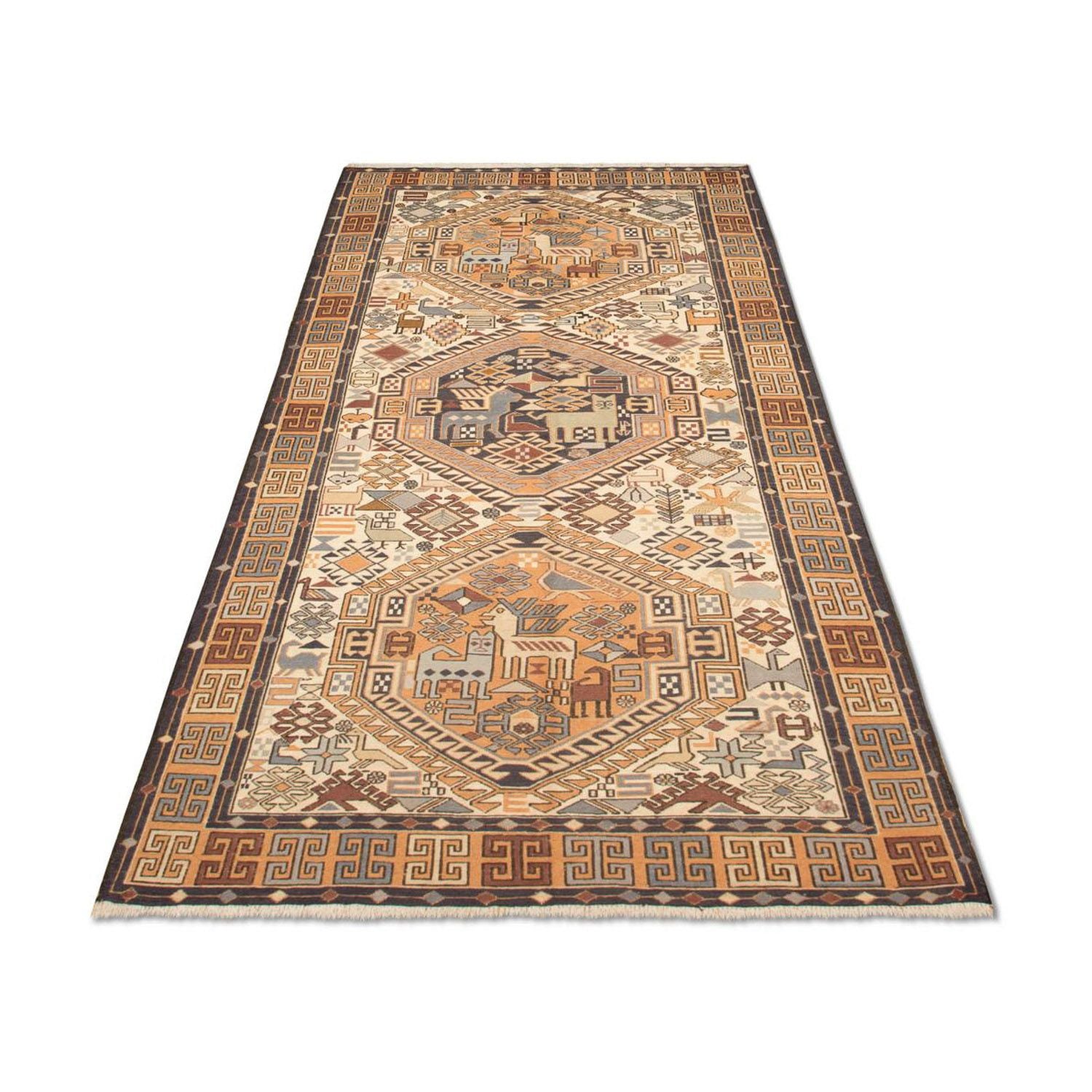 Kelim Teppich - Oriental 210 x 115 cm Teppichläufer