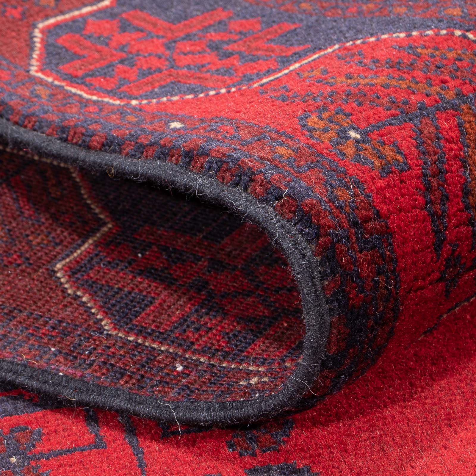 Läufer Afghan - Kunduz - 289 x 77 cm - rot