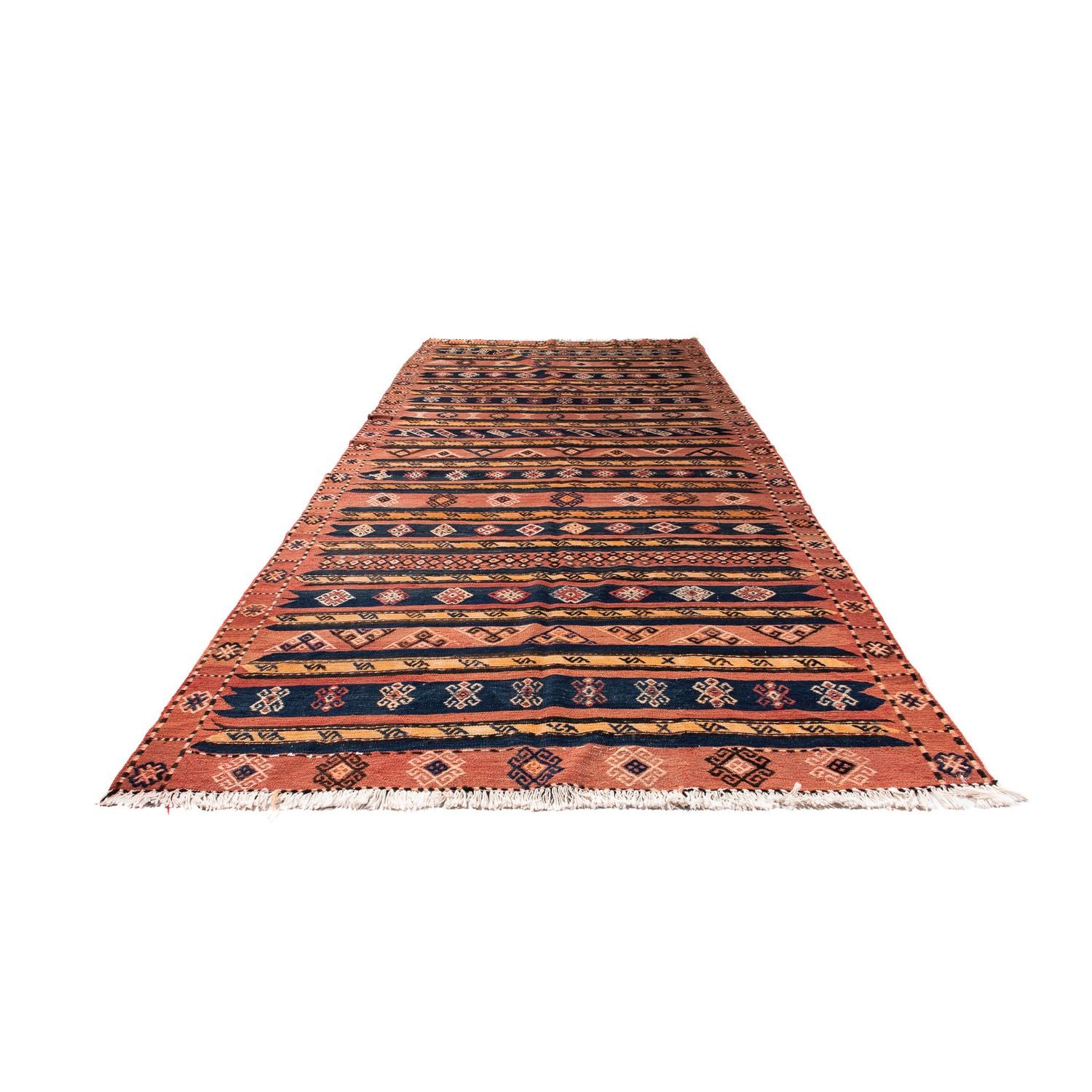 Kelim Teppich - Old 270 x 160 cm - mehrfarbig