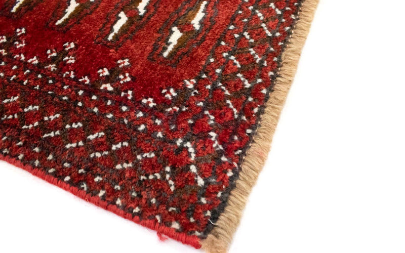 Turkaman Teppich 130 x 60 cm - rot