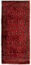 Turkaman Teppich 130 x 60 cm - rot