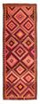 Kelim Teppich - Old 370 x 140 cm - mehrfarbig