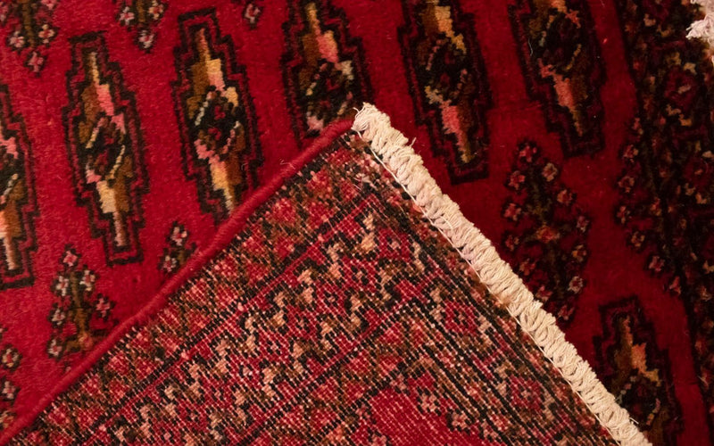 Turkaman Teppich 130 x 60 cm - rot