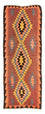 Kelim Teppich - Old 295 x 115 cm - mehrfarbig