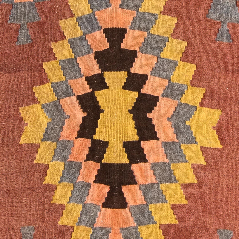 Kelim Teppich - Old 295 x 115 cm - mehrfarbig