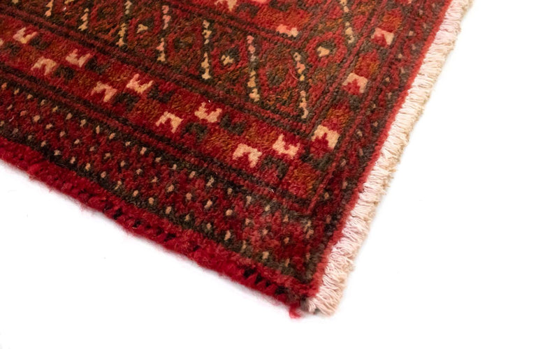 Turkaman Teppich 130 x 60 cm - rot