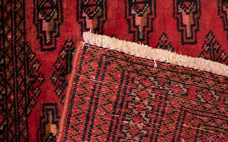 Turkaman Teppich 130 x 60 cm - rot