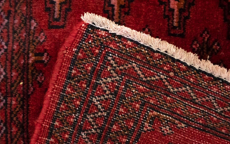 Turkaman Teppich 130 x 60 cm - rot
