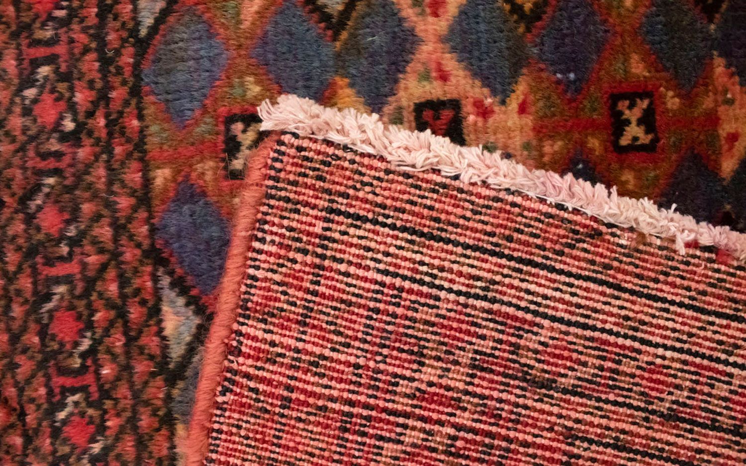 Turkaman Teppich 130 x 60 cm - rot