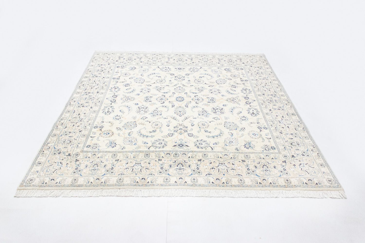 Perserteppich - Nain - Royal 210 x 200 cm Teppich Quadratisch
