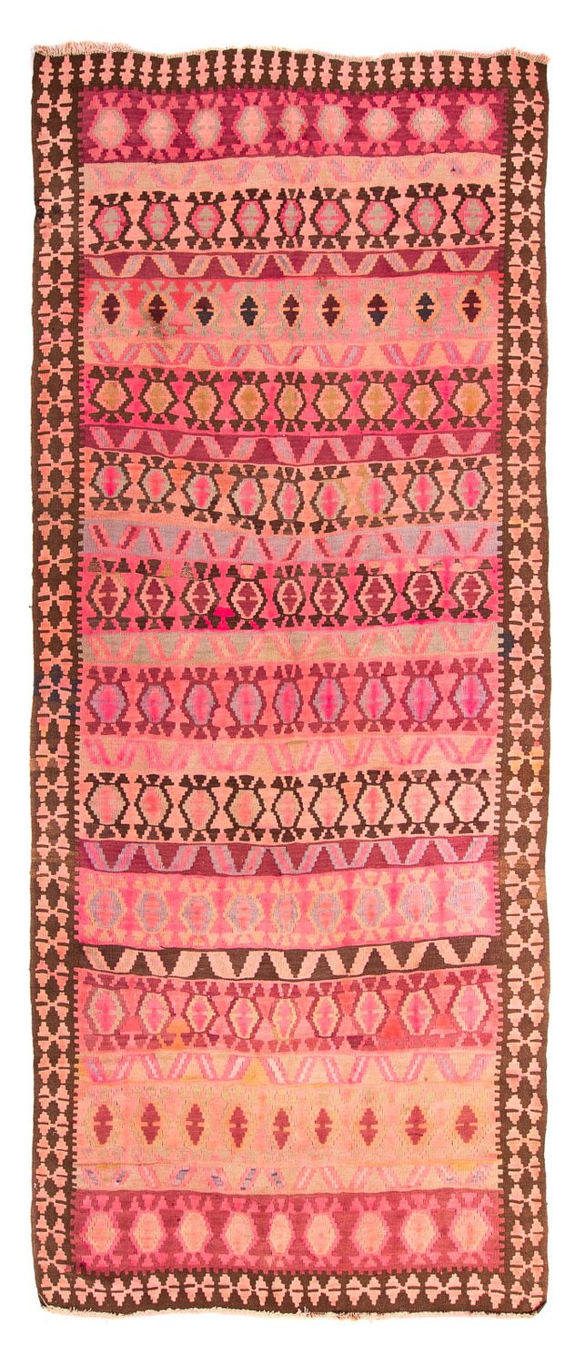 Kelim Teppich - Old 390 x 178 cm - mehrfarbig