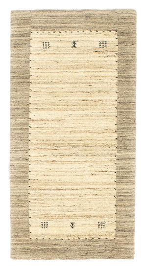 Gabbeh Teppich - Softy 142 x 70 cm - natur