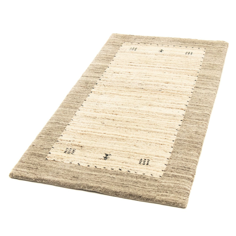 Gabbeh Teppich - Softy 142 x 70 cm - natur