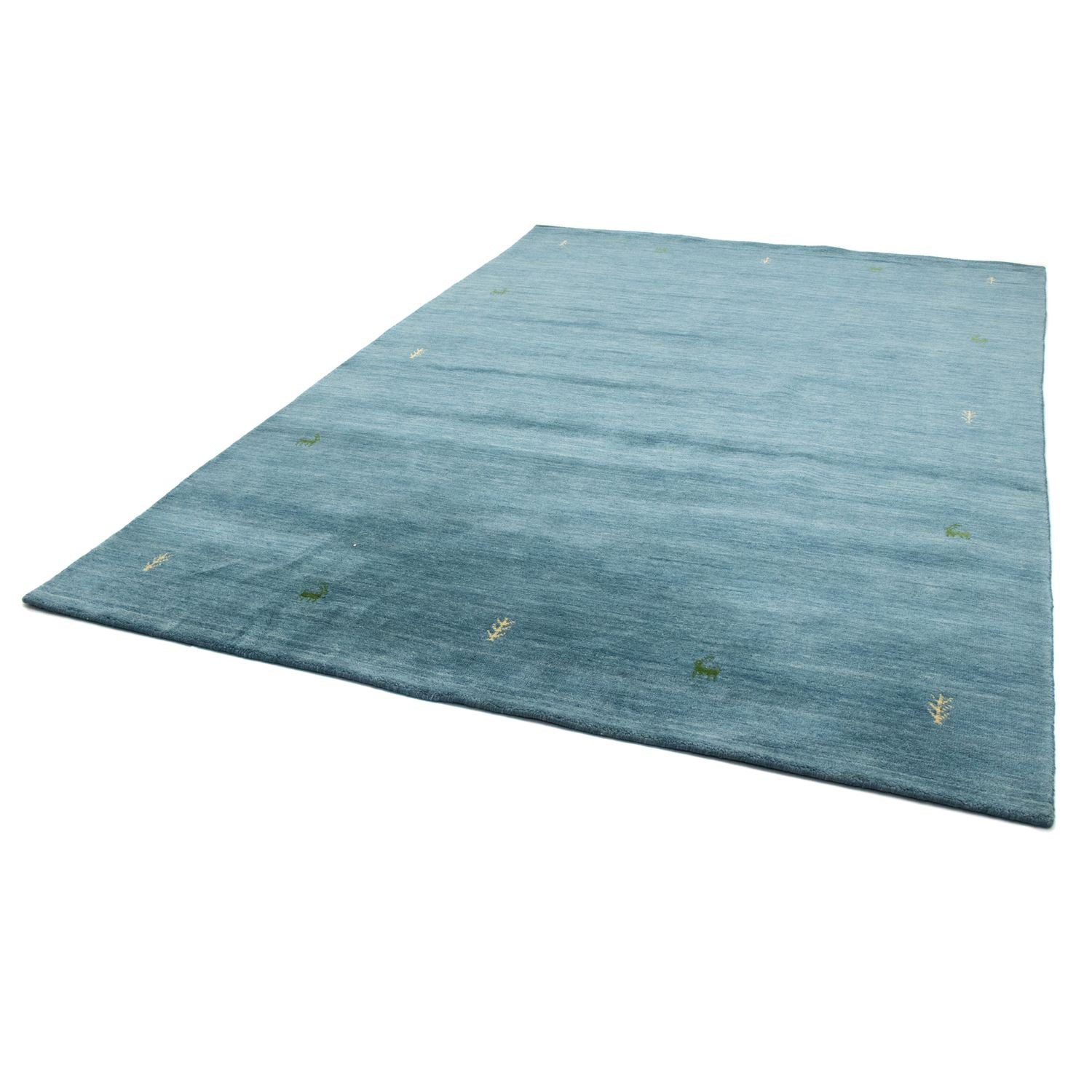 Gabbeh Teppich - Softy 299 x 202 cm - hellblau
