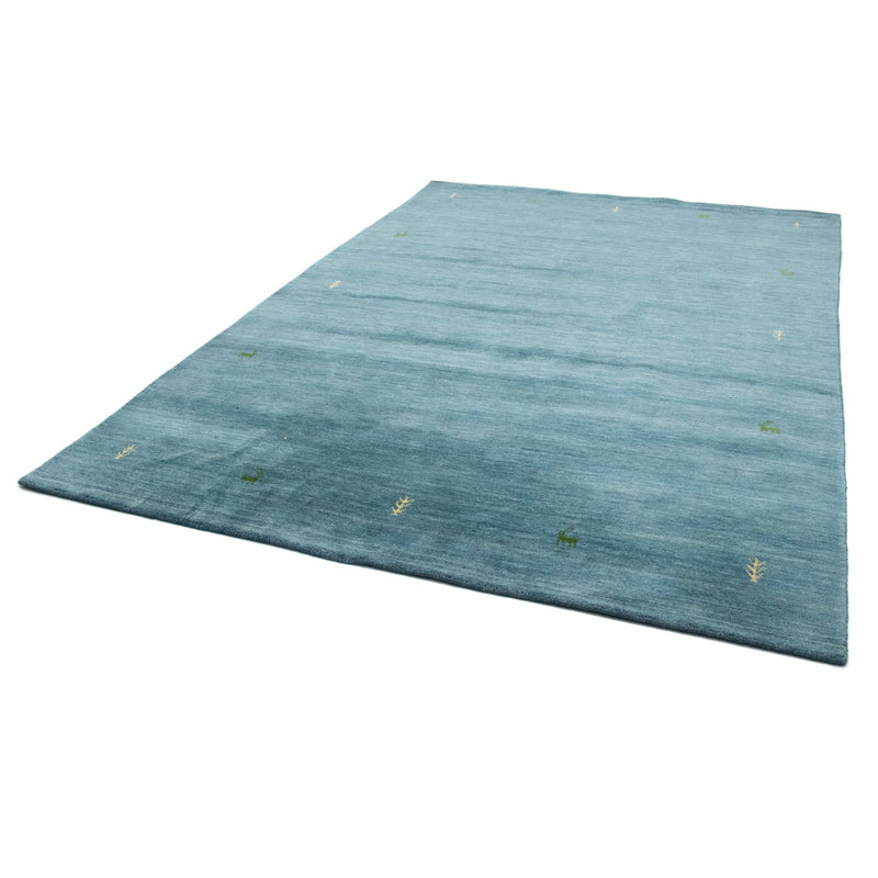 Gabbeh Teppich - Softy 299 x 202 cm - hellblau