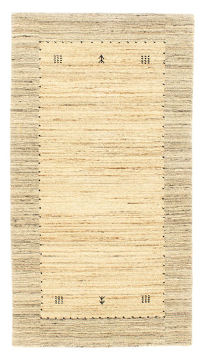 Gabbeh Teppich - Softy 139 x 72 cm - natur