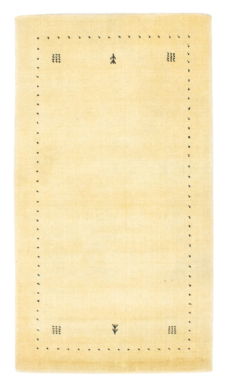 Gabbeh Teppich - Softy 142 x 73 cm - beige