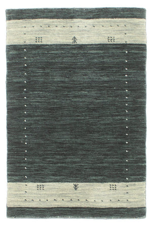 Gabbeh Teppich - Softy 93 x 64 cm - anthrazit