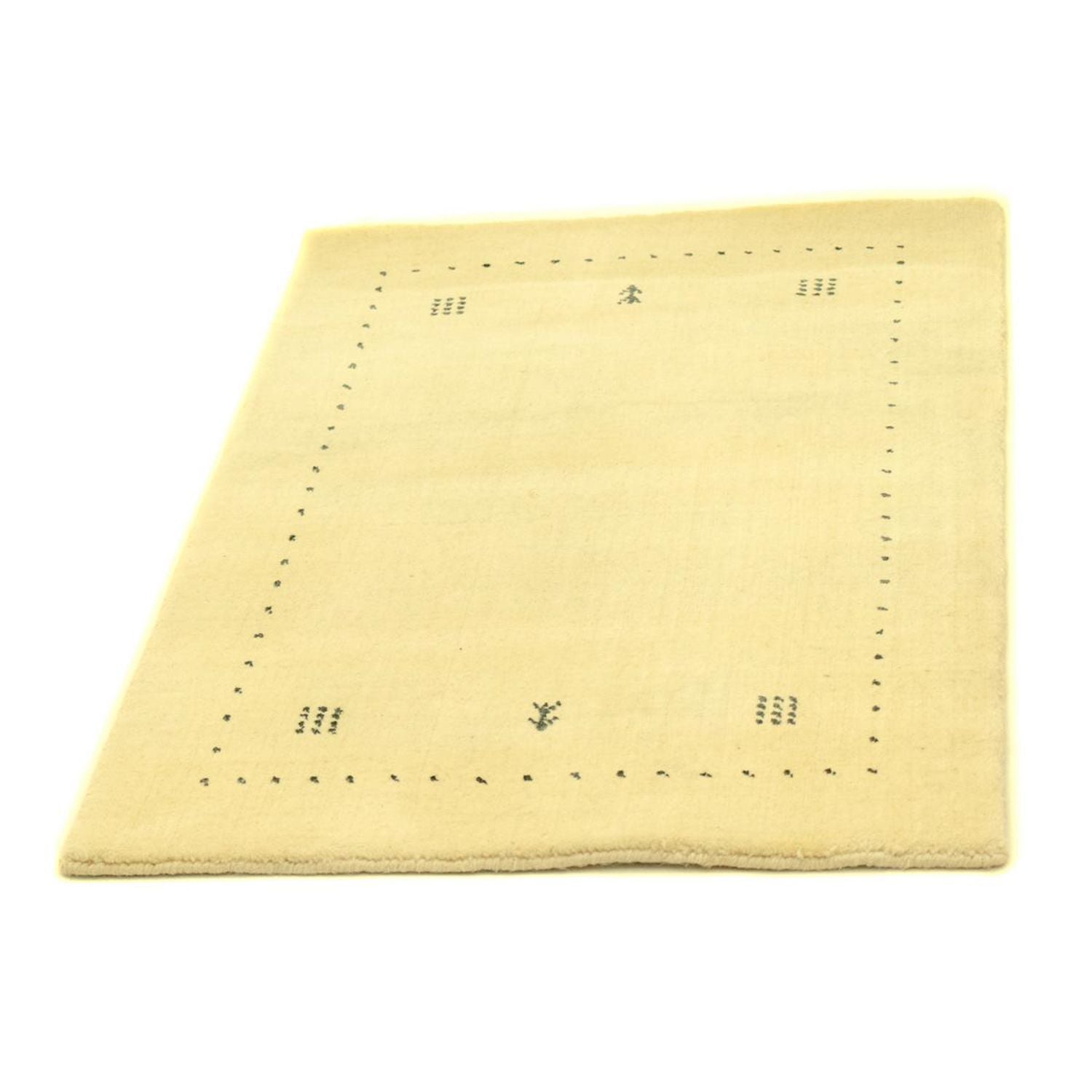 Gabbeh Teppich - Softy 90 x 60 cm - beige