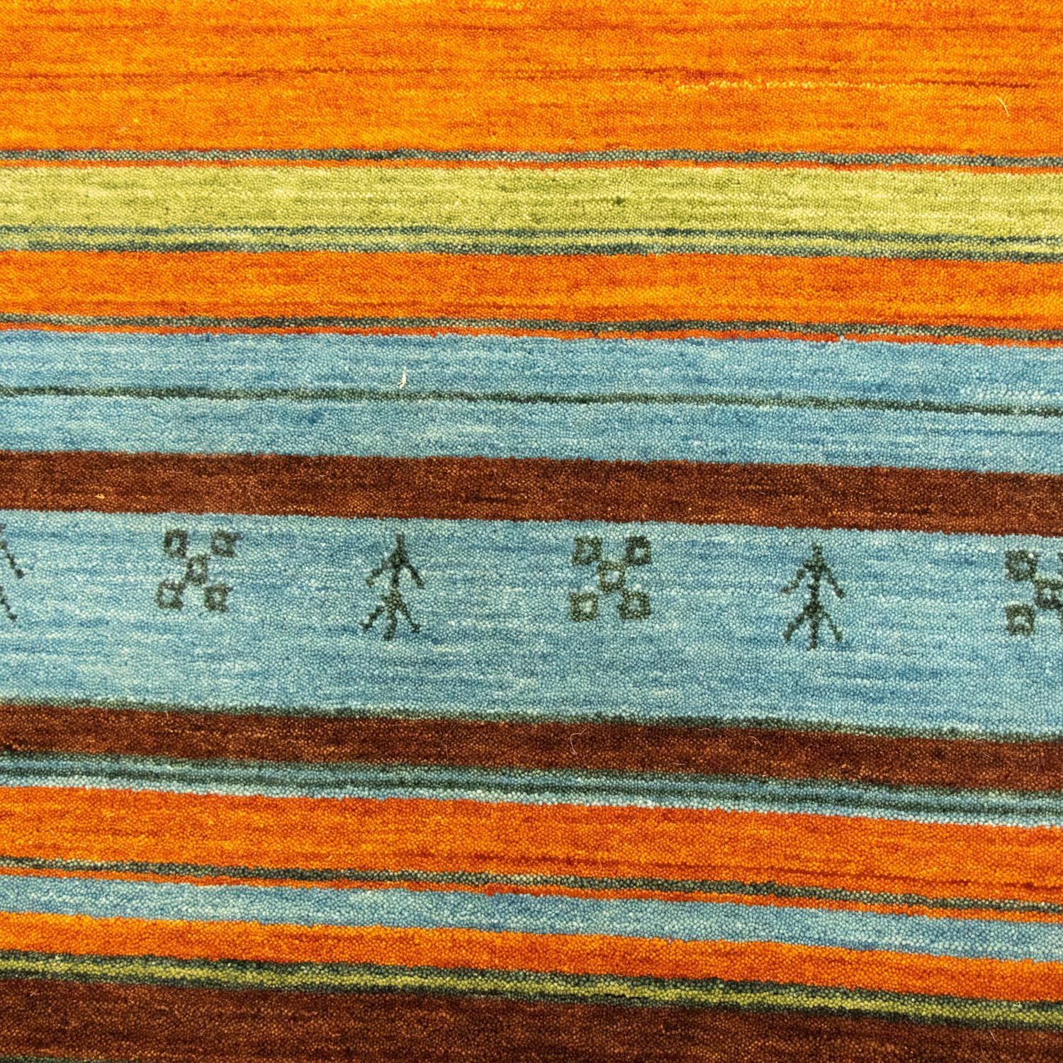Gabbeh Teppich - Softy 203 x 143 cm - bunt