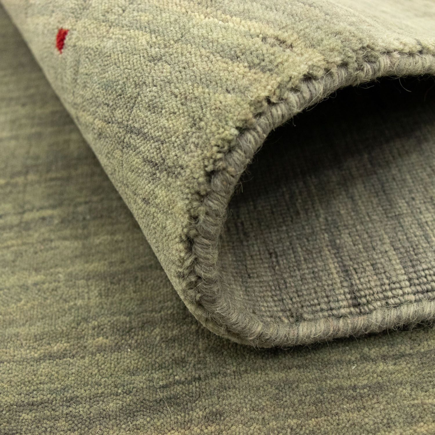 Gabbeh Teppich - Softy 201 x 141 cm - silber