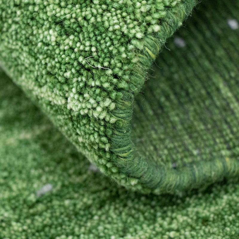 Gabbeh Teppich - Softy 88 x 62 cm - grün