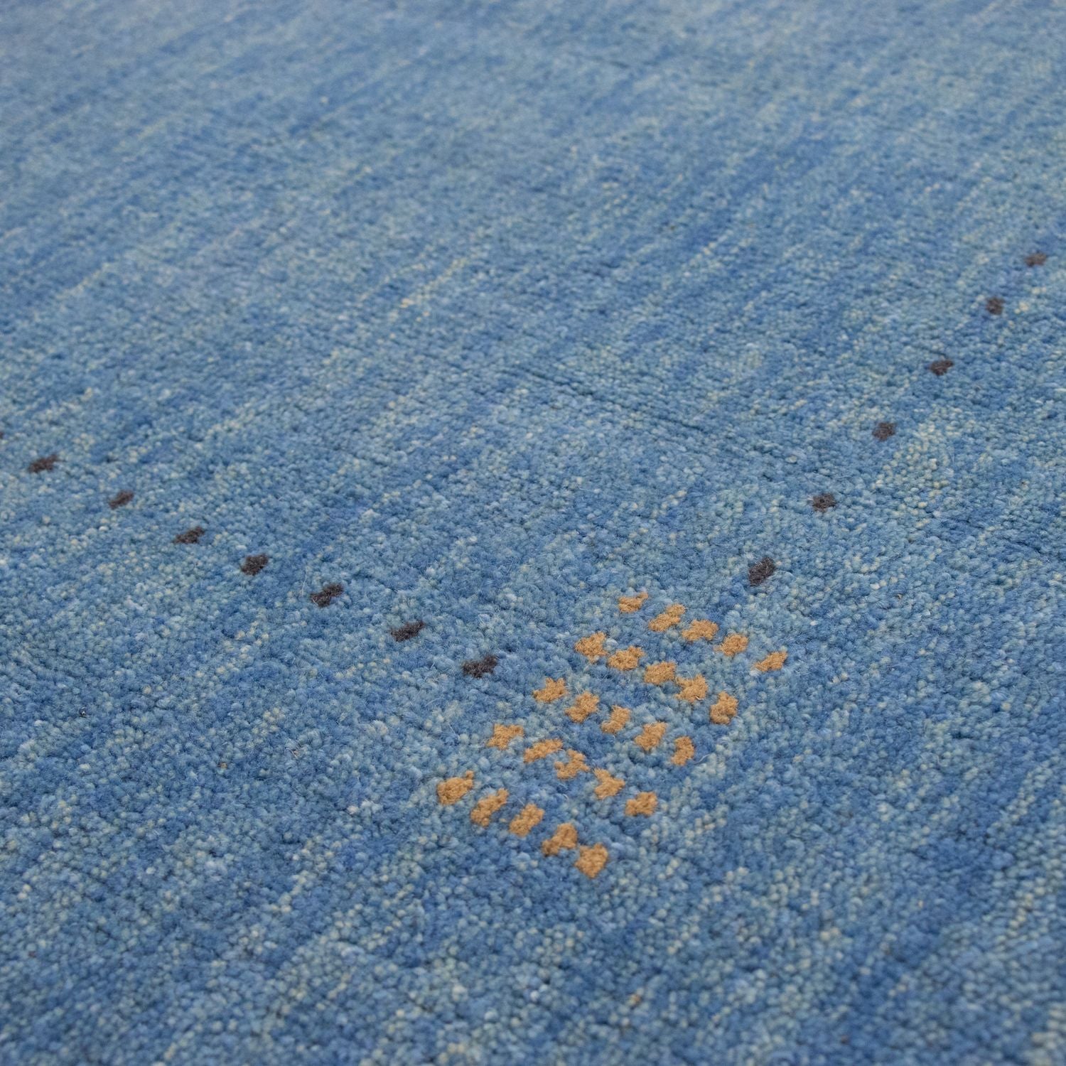 Gabbeh Teppich - Softy 163 x 122 cm - blau