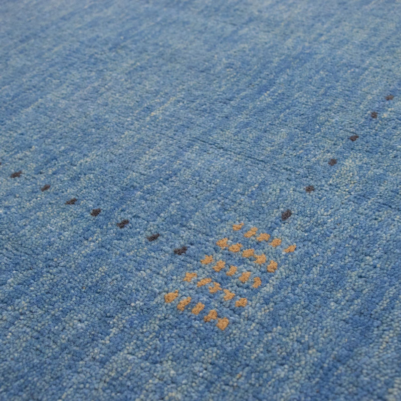 Gabbeh Teppich - Softy 163 x 122 cm - blau