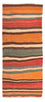Kelim Teppich - Old 175 x 75 cm - mehrfarbig